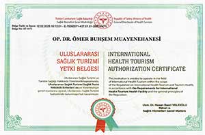 Sağlık Turizmi Yetki Belgesi